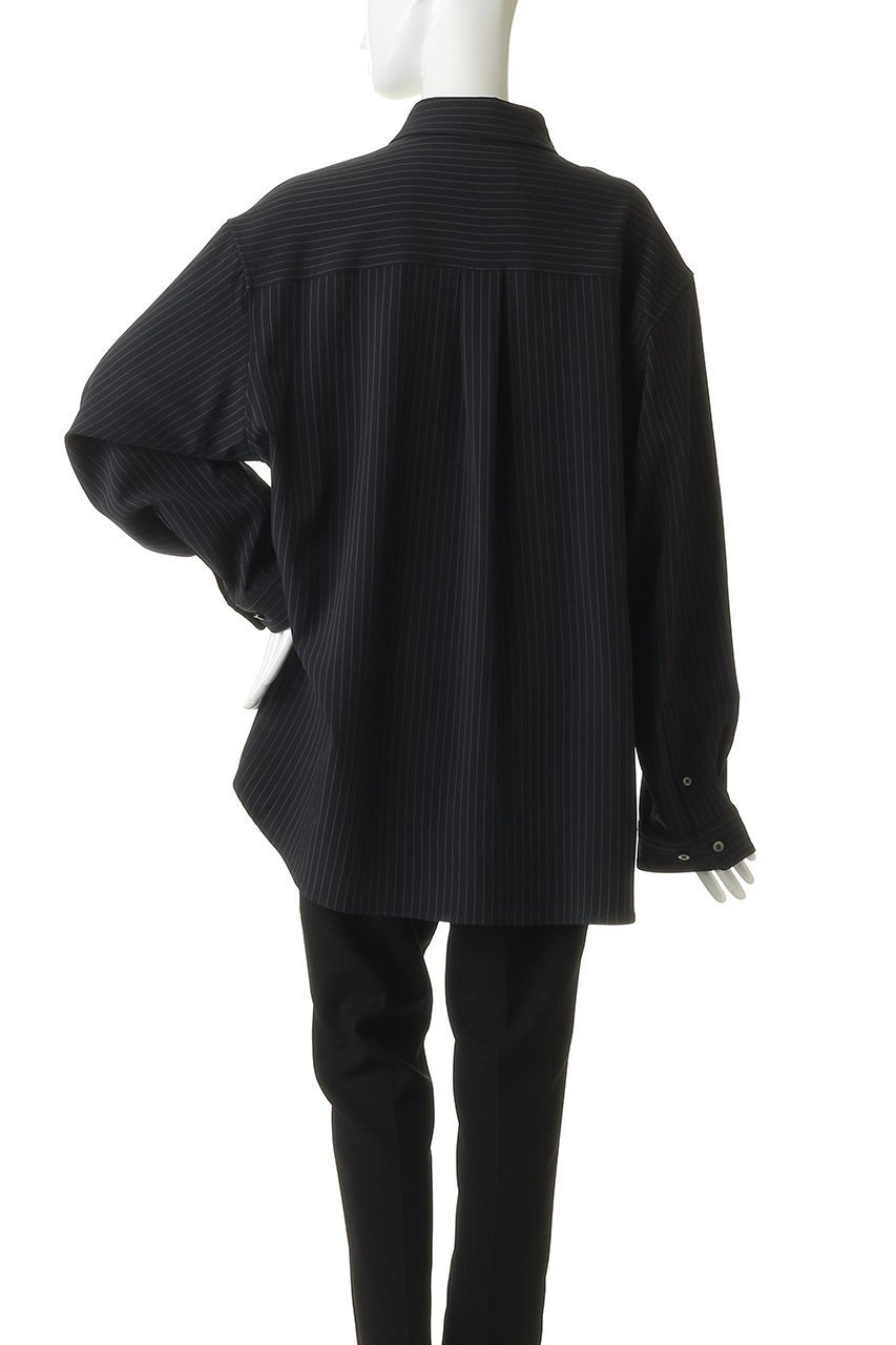 【メゾンスペシャル/MAISON SPECIAL】の【UNISEX】T/PUフリーレンストライププライムオーバーレギュラーシャツ 大人の最旬トレンドファッション＆コーディネート founy(ファウニー) 　ファッション　Fashion　レディースファッション　Fashion for Women　トップス・カットソー　Cut & Sew Tops　シャツ・ブラウス・オフィスカジュアル　Elegant Blouses & Button-Ups　ユニセックス　Unisex, Genderless　ストライプ　Stripe, Striped Pattern　スリーブ　Sleeve, Long Sleeve / Short Sleeve　ロング　Long, Long-Length　other-4|ID: prp329100004876613 ipo3291000000036887580
