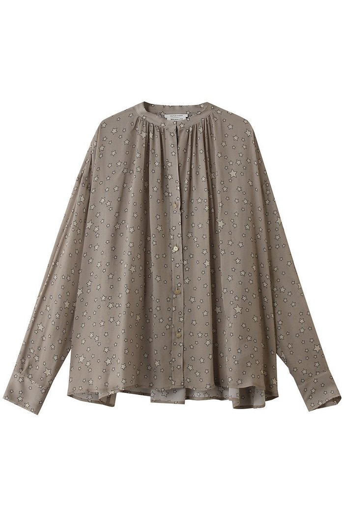 【エリオポール/heliopole】の【COUTURE D ADAM】STARDUST ITALIAN PRINT ブラウス インテリア・キッズ・メンズ・レディースファッション・服の通販 founy(ファニー) https://founy.com/ ファッション Fashion レディースファッション Fashion for Women トップス・カットソー Cut & Sew Tops シャツ・ブラウス・オフィスカジュアル Elegant Blouses & Button-Ups おすすめ Recommended / Our Picks インナー Innerwear カーディガン Cardigan, Knitwear シアー Sheer, See-Through シンプル Simple, Minimal ジャケット Jacket, Outerwear スリーブ Sleeve, Long Sleeve / Short Sleeve プリント Print, Printed Pattern モチーフ Motif, Design Theme ロング Long, Long-Length 新作・新入荷 New Arrivals / New In |ID: prp329100004876621 ipo3291000000036374425