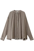 【エリオポール/heliopole】の【COUTURE D ADAM】STARDUST ITALIAN PRINT ブラウス 大人の最旬トレンドファッション＆コーディネート founy(ファウニー) ファッション Fashion レディースファッション Fashion for Women トップス・カットソー Cut & Sew Tops シャツ・ブラウス・オフィスカジュアル Elegant Blouses & Button-Ups おすすめ Recommended / Our Picks インナー Innerwear カーディガン Cardigan, Knitwear シアー Sheer, See-Through シンプル Simple, Minimal ジャケット Jacket, Outerwear スリーブ Sleeve, Long Sleeve / Short Sleeve プリント Print, Printed Pattern モチーフ Motif, Design Theme ロング Long, Long-Length thumbnail ベージュ|ID: prp329100004876621 ipo3291000000036958244