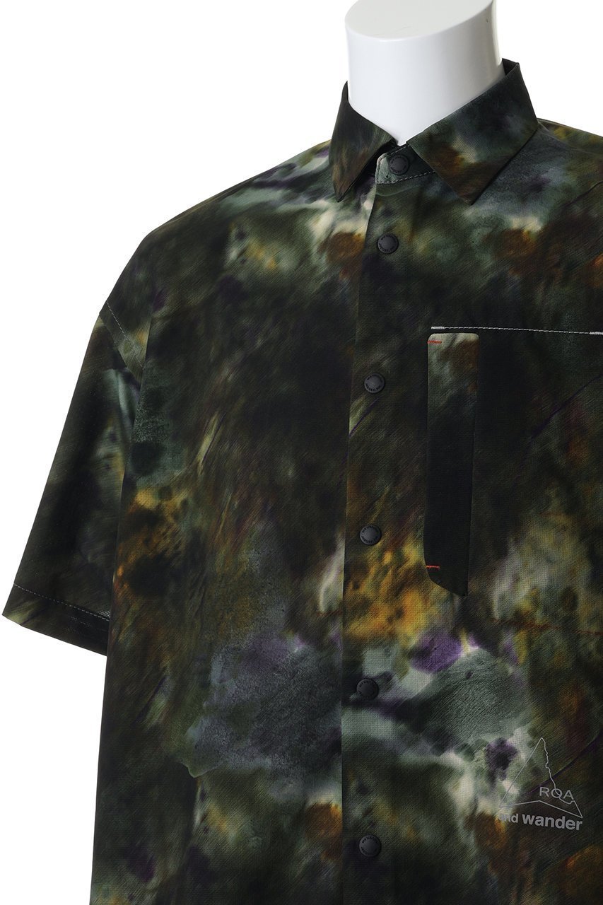 【アンドワンダー/and wander / MEN】の【MEN】【ROA × and wander】 プリンテッド ブリーザブル シャツ 大人の最旬トレンドファッション＆コーディネート founy(ファウニー) 　ファッション　Fashion　メンズファッション　Fashion for Men　アウトドア　Outdoor Clothing　コラボ　Collaboration, Collab　ショート　Short, Short Length　スリーブ　Sleeve, Long Sleeve / Short Sleeve　プリント　Print, Printed Pattern　ボックス　Boxy, Box Shape　モダン　Modern, Contemporary　other-5|ID: prp329100004876631 ipo3291000000036887591