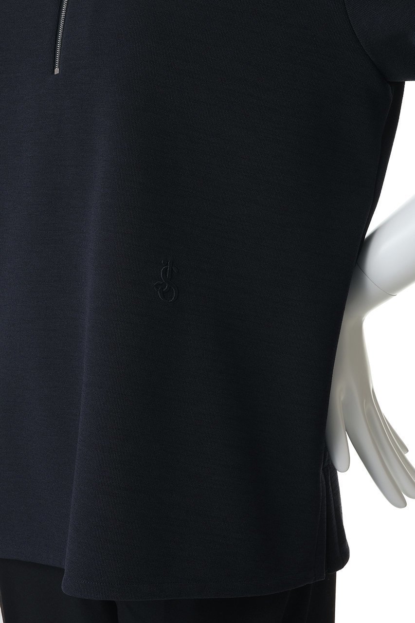 【ジル サンダー/JIL SANDER】のコットンブレンド ニットポロ Tシャツ 大人の最旬トレンドファッション＆コーディネート founy(ファウニー) 　ファッション　Fashion　レディースファッション　Fashion for Women　トップス・カットソー　Cut & Sew Tops　ニット　Knit Tops & Sweaters　シャツ・ブラウス・オフィスカジュアル　Elegant Blouses & Button-Ups　ロングTシャツ・Tシャツ　Longline T-Shirts & Tees　カジュアルプルオーバー・ニットトップス　Pullovers & Knit Tops / Casual Pullovers　ショート　Short, Short Length　スタイリッシュ　Stylish, Fashionable　スラックス　Slacks, Dress Pants　スリーブ　Sleeve, Long Sleeve / Short Sleeve　デニム　Denim, Jeans Material　ポロシャツ　Polo Shirt, Collared Tee　夏　Summer　定番　Standard, Basic Item　春　Spring　S/S・春夏　SS, Spring/Summer, Warm Season　other-5|ID: prp329100004876636 ipo3291000000036887605