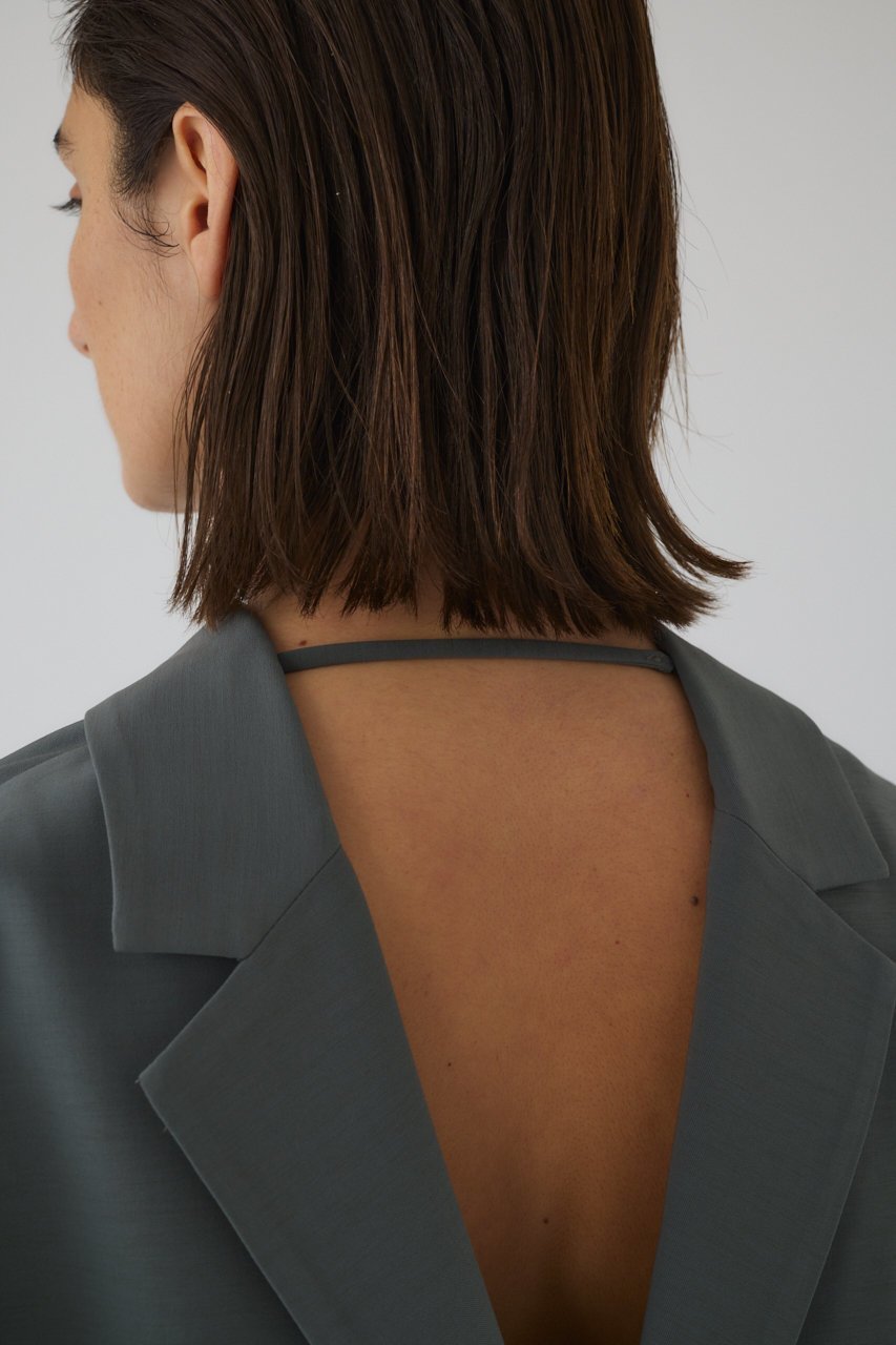 【リムアーク/RIM.ARK】のFront and back tailored PO/プルオーバー 大人の最旬トレンドファッション＆コーディネート founy(ファウニー) 　ファッション　Fashion　レディースファッション　Fashion for Women　トップス・カットソー　Cut & Sew Tops　シャツ・ブラウス・オフィスカジュアル　Elegant Blouses & Button-Ups　カジュアルプルオーバー・ニットトップス　Pullovers & Knit Tops / Casual Pullovers　コンパクト　Compact, Small Size　今季　This Season, Current Season　ショート　Short, Short Length　シンプル　Simple, Minimal　ストレッチ　Stretch, Stretchy Fabric　スリーブ　Sleeve, Long Sleeve / Short Sleeve　ツイル　Twist, Twisted Detail　テーラード　Tailored, Tailored Fit　フロント　Front, Front Design　other-8|ID: prp329100004876637 ipo3291000000036694808