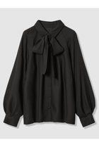 【アナイ/ANAYI】のビエラVスリットシャツ ブラウス 人気、トレンドファッション・服の通販 founy(ファニー) ファッション Fashion レディースファッション Fashion for Women トップス・カットソー Cut & Sew Tops シャツ・ブラウス・オフィスカジュアル Elegant Blouses & Button-Ups おすすめ Recommended / Our Picks シアー Sheer, See-Through スリット Slit, Slit Detail スリーブ Sleeve, Long Sleeve / Short Sleeve リボン Ribbon, Bow ロング Long, Long-Length thumbnail ブラック|ID: prp329100004876643 ipo3291000000036374618