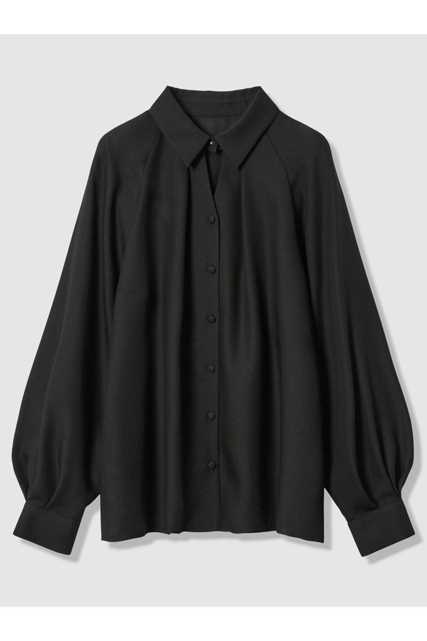 【アナイ/ANAYI】のビエラVスリットシャツ ブラウス 人気、トレンドファッション・服の通販 founy(ファニー) 　ファッション　Fashion　レディースファッション　Fashion for Women　トップス・カットソー　Cut & Sew Tops　シャツ・ブラウス・オフィスカジュアル　Elegant Blouses & Button-Ups　おすすめ　Recommended / Our Picks　シアー　Sheer, See-Through　スリット　Slit, Slit Detail　スリーブ　Sleeve, Long Sleeve / Short Sleeve　リボン　Ribbon, Bow　ロング　Long, Long-Length　other-3|ID: prp329100004876643 ipo3291000000036374621