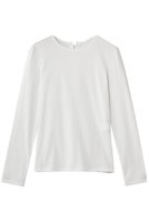 【デパリエ/DEPAREILLE】のリブバックレースアップクルーネックトップス 人気、トレンドファッション・服の通販 founy(ファニー) ファッション Fashion レディースファッション Fashion for Women トップス・カットソー Cut & Sew Tops シャツ・ブラウス・オフィスカジュアル Elegant Blouses & Button-Ups インナー Innerwear スリーブ Sleeve, Long Sleeve / Short Sleeve レース Lace, Lace Fabric ロング Long, Long-Length 新作・新入荷 New Arrivals / New In |ID:prp329100004876666