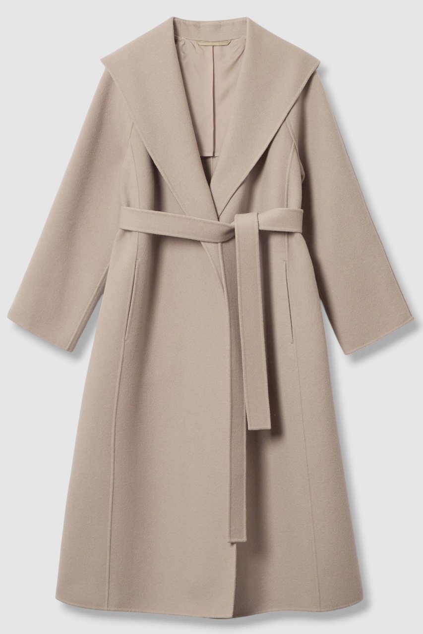 【アナイ/ANAYI】のシャルムリバービックカラーコート インテリア・キッズ・メンズ・レディースファッション・服の通販 founy(ファウニー) 　ファッション　Fashion　レディースファッション　Fashion for Women　アウター　Coat / Outerwear Collection　コート・ロングコート・ピーコート　Long Coats, Peacoats & More　なめらか　Smooth, Silky Texture　エレガント 上品　Elegant　コンパクト　Compact, Small Size　スリット　Slit, Slit Detail　スリーブ　Sleeve, Long Sleeve / Short Sleeve　ループ　Loop, Loop Knit　ロング　Long, Long-Length　ベージュ|ID: prp329100004876674 ipo3291000000036887616