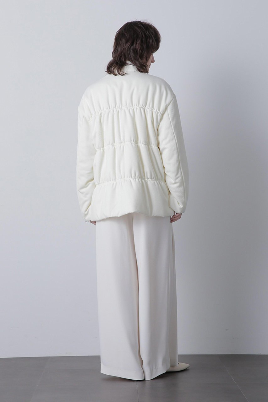 【ヒューエルミュージアム/hueLe Museum】の【STUMBLY】Padded Shirring Jacket 人気、トレンドファッション・服の通販 founy(ファニー) 　ファッション　Fashion　レディースファッション　Fashion for Women　アウター　Coat / Outerwear Collection　レディースジャケット・軽アウター　Jackets　シャーリング　Shirring, Ruched　ジャケット　Jacket, Outerwear　バランス　Balance, Style Balance　ブルゾン　Blouson, Bomber Jacket　モダン　Modern, Contemporary　リボン　Ribbon, Bow　再入荷　Restock / Back in Stock　other-5|ID: prp329100004876676 ipo3291000000036374863