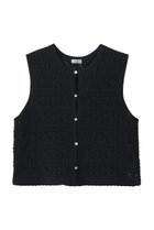 【ティアラ/Tiara】のクロシェライクベスト ブラック|ID: prp329100004876678 ipo3291000000036887628