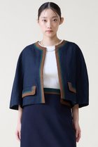 【ティアラ/Tiara】のカラーブロックジャケット ネイビー|ID: prp329100004876679 ipo3291000000036374880