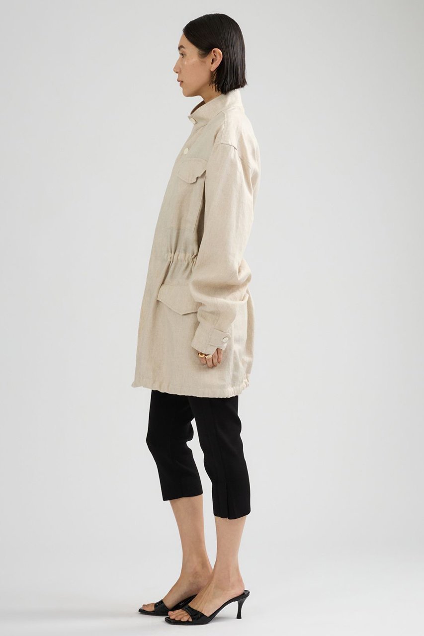 【カオス/Chaos】のメンフィスリネンブルゾン 人気、トレンドファッション・服の通販 founy(ファニー) 　ファッション　Fashion　レディースファッション　Fashion for Women　アウター　Coat / Outerwear Collection　レディースジャケット・軽アウター　Jackets　ブルゾンジャケット・スポーティアウター　Blouson Jackets　サマー　Summer, Summer Style　ジャケット　Jacket, Outerwear　ツイル　Twist, Twisted Detail　バランス　Balance, Style Balance　フラット　Flat, Flat Shoes　ブルゾン　Blouson, Bomber Jacket　ミリタリー　Military, Army Style　リネン　Linen, Linen Fabric　夏　Summer　新作・新入荷　New Arrivals / New In　other-5|ID: prp329100004876689 ipo3291000000036374967