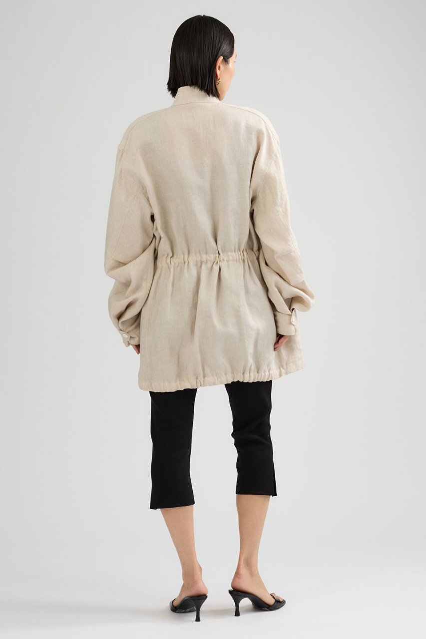 【カオス/Chaos】のメンフィスリネンブルゾン 人気、トレンドファッション・服の通販 founy(ファニー) 　ファッション　Fashion　レディースファッション　Fashion for Women　アウター　Coat / Outerwear Collection　レディースジャケット・軽アウター　Jackets　ブルゾンジャケット・スポーティアウター　Blouson Jackets　サマー　Summer, Summer Style　ジャケット　Jacket, Outerwear　ツイル　Twist, Twisted Detail　バランス　Balance, Style Balance　フラット　Flat, Flat Shoes　ブルゾン　Blouson, Bomber Jacket　ミリタリー　Military, Army Style　リネン　Linen, Linen Fabric　夏　Summer　新作・新入荷　New Arrivals / New In　other-6|ID: prp329100004876689 ipo3291000000036374970