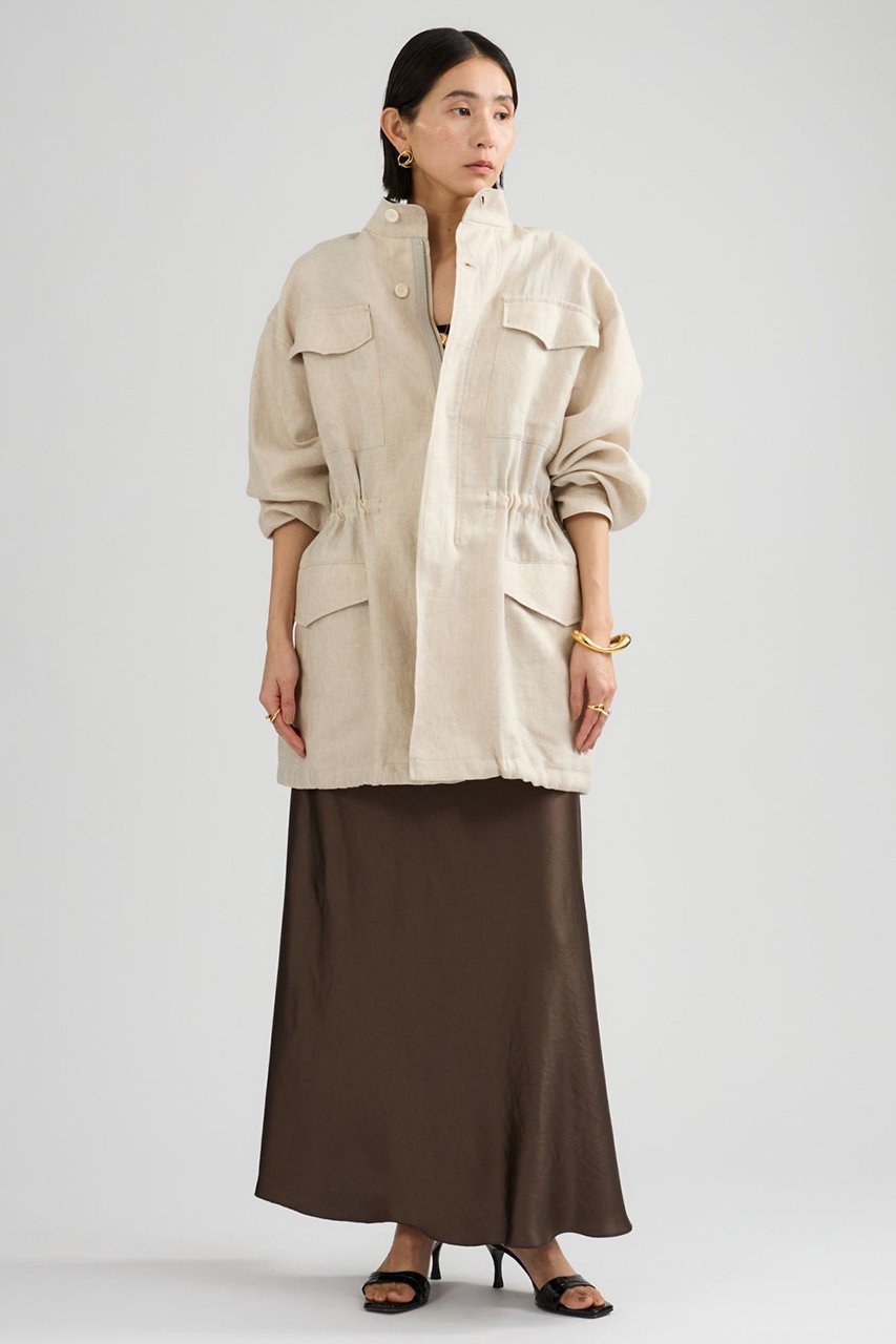 【カオス/Chaos】のメンフィスリネンブルゾン 人気、トレンドファッション・服の通販 founy(ファニー) 　ファッション　Fashion　レディースファッション　Fashion for Women　アウター　Coat / Outerwear Collection　レディースジャケット・軽アウター　Jackets　ブルゾンジャケット・スポーティアウター　Blouson Jackets　サマー　Summer, Summer Style　ジャケット　Jacket, Outerwear　ツイル　Twist, Twisted Detail　バランス　Balance, Style Balance　フラット　Flat, Flat Shoes　ブルゾン　Blouson, Bomber Jacket　ミリタリー　Military, Army Style　リネン　Linen, Linen Fabric　夏　Summer　新作・新入荷　New Arrivals / New In　other-7|ID: prp329100004876689 ipo3291000000036374971