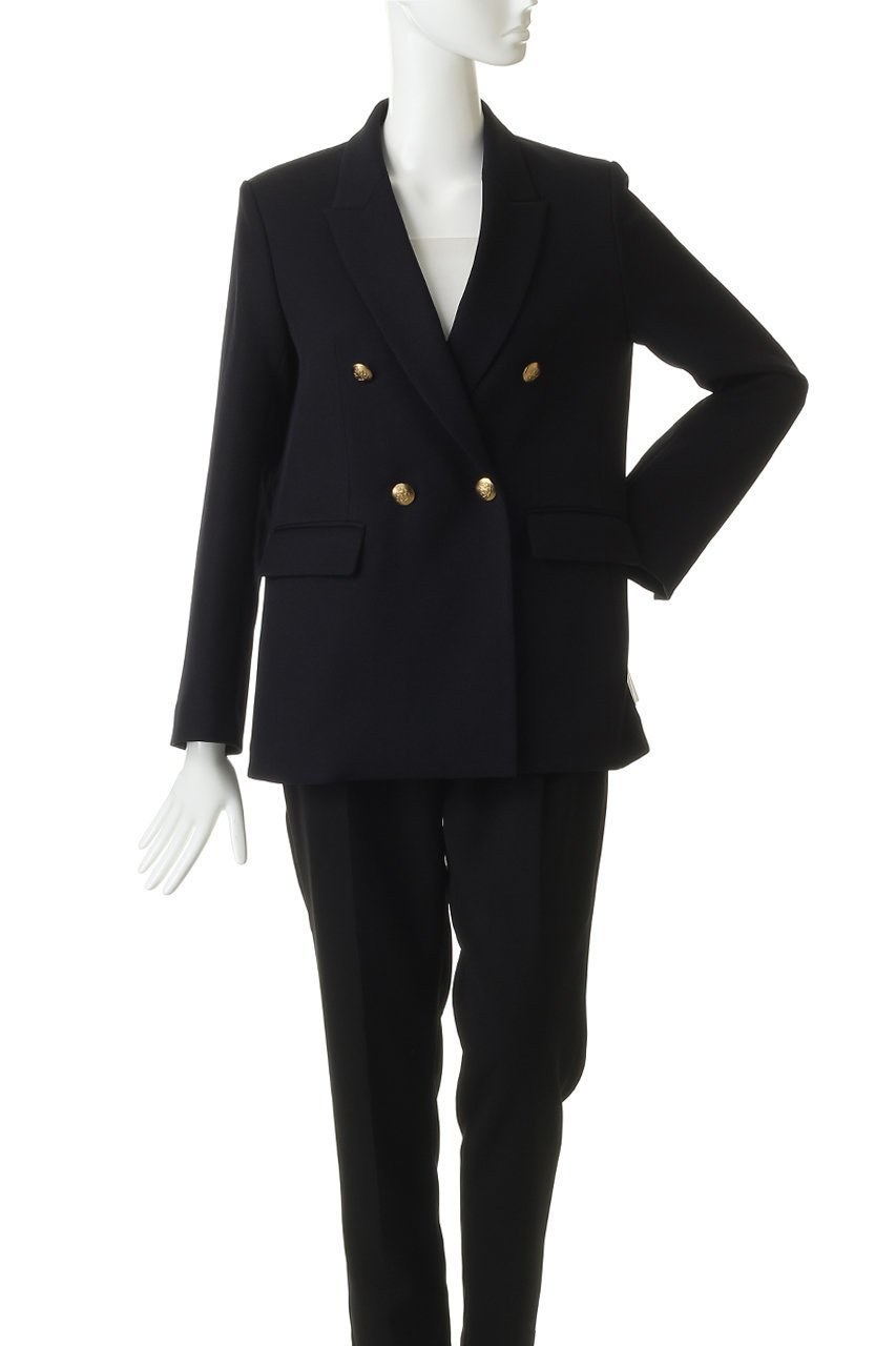 【アルアバイル/allureville】の【Loulou Willoughby】ポリドビーダブルジャケット 人気、トレンドファッション・服の通販 founy(ファニー) 　ファッション　Fashion　レディースファッション　Fashion for Women　アウター　Coat / Outerwear Collection　レディースジャケット・軽アウター　Jackets　オケージョン　Occasion Wear　ジャケット　Jacket, Outerwear　ダブル　Double, Double-Breasted　リュクス　Luxury, Elegant, High-End, Chic　エレガント 上品　Elegant　新作・新入荷　New Arrivals / New In　other-2|ID: prp329100004876693 ipo3291000000036374997