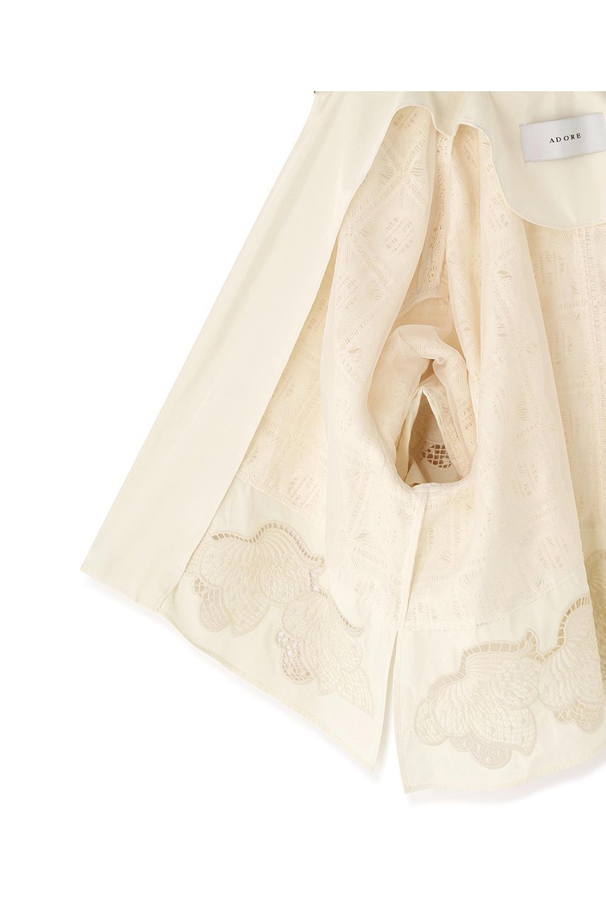 【アドーア/ADORE】のコースターレースジャケット 人気、トレンドファッション・服の通販 founy(ファニー) 　ファッション　Fashion　レディースファッション　Fashion for Women　アウター　Coat / Outerwear Collection　レディースジャケット・軽アウター　Jackets　ショート　Short, Short Length　シンプル　Simple, Minimal　ジャケット　Jacket, Outerwear　モチーフ　Motif, Design Theme　レース　Lace, Lace Fabric　新作・新入荷　New Arrivals / New In　other-2|ID: prp329100004876696 ipo3291000000036375016