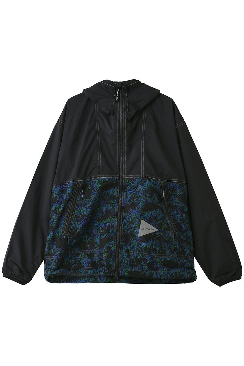 【アンドワンダー/and wander】の【UNISEX】プリンテッド ウィンド ジャケット 大人の最旬トレンドファッション＆コーディネート founy(ファウニー) 　ファッション　Fashion　レディースファッション　Fashion for Women　アウター　Coat / Outerwear Collection　レディースジャケット・軽アウター　Jackets　ブルゾンジャケット・スポーティアウター　Blouson Jackets　ユニセックス　Unisex, Genderless　アウトドア　Outdoor Clothing　グラフィック　Graphic, Graphic Design　コンパクト　Compact, Small Size　ジャケット　Jacket, Outerwear　ブルゾン　Blouson, Bomber Jacket　ポーチ　Pouch, Small Case　軽量　Lightweight, Ultra Light　 other-1|ID: prp329100004876708 ipo3291000000036958314