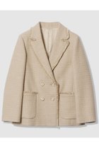 【アナイ/ANAYI】のラティスツイードテーラード ジャケット ベージュ|ID: prp329100004876711 ipo3291000000036375150