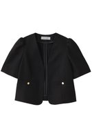 【アルアバイル/allureville】の【LOULOU WILLOUGHBY】ブライトリネン半袖ジャケット 人気、トレンドファッション・服の通販 founy(ファニー) ファッション Fashion レディースファッション Fashion for Women アウター Coat / Outerwear Collection レディースジャケット・軽アウター Jackets コンパクト Compact, Small Size ジャケット Jacket, Outerwear ボトム Bottoms, Lower Wear 半袖 Short Sleeve, Half Sleeve 夏 Summer |ID:prp329100004876717