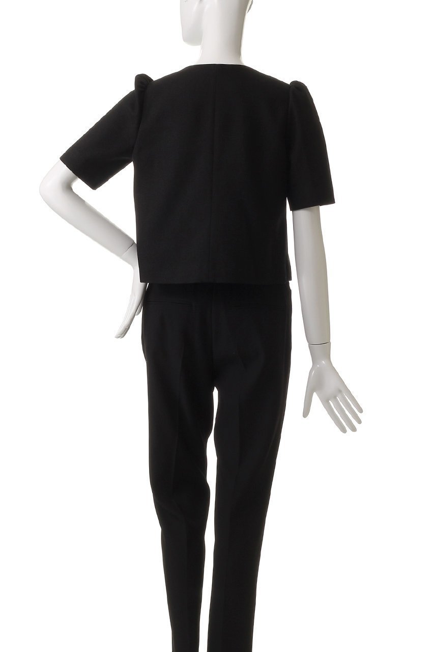 【アルアバイル/allureville】の【LOULOU WILLOUGHBY】ブライトリネン半袖ジャケット 人気、トレンドファッション・服の通販 founy(ファニー) 　ファッション　Fashion　レディースファッション　Fashion for Women　アウター　Coat / Outerwear Collection　レディースジャケット・軽アウター　Jackets　コンパクト　Compact, Small Size　ジャケット　Jacket, Outerwear　ボトム　Bottoms, Lower Wear　半袖　Short Sleeve, Half Sleeve　夏　Summer　other-4|ID: prp329100004876717 ipo3291000000036375197