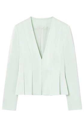 【アナイ/ANAYI】 【Eternal Line 2025】トリアセサテンタックペプラム ジャケット人気、トレンドファッション・服の通販 founy(ファニー) ファッション Fashion レディースファッション Fashion for Women アウター Coat / Outerwear Collection レディースジャケット・軽アウター Jackets インナー Innerwear エレガント 上品 Elegant サテン Satin, Glossy Fabric シェイプ Shape, Slim Fit ジャケット Jacket, Outerwear セットアップ Set-Up, Coordinated Outfit フレア Flare, Flared フロント Front, Front Design ペプラム Peplum, Flared Hem ポケット Pocket, Pocket Detail 吸水 Absorbent, Quick-Dry |ID:prp329100004876723