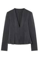 【アナイ/ANAYI】の【Eternal Line 2025】トリアセサテンタックペプラム ジャケット ネイビー|ID: prp329100004876723 ipo3291000000036887659