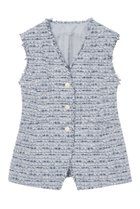 【アナイ/ANAYI】の【Eternal Line 2025】ミックスツイードカーヴィージレ ブルー|ID: prp329100004876725 ipo3291000000036958347