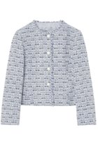 【アナイ/ANAYI】の【Eternal Line 2025】ミックスツイードペプラム ジャケット ブルー|ID: prp329100004876727 ipo3291000000036887668