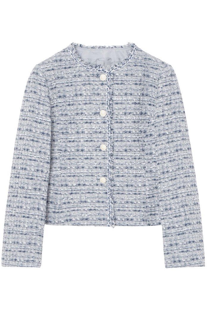 【アナイ/ANAYI】の【Eternal Line 2025】ミックスツイードペプラム ジャケット インテリア・キッズ・メンズ・レディースファッション・服の通販 founy(ファニー) https://founy.com/ ファッション Fashion レディースファッション Fashion for Women アウター Coat / Outerwear Collection レディースジャケット・軽アウター Jackets オケージョン Occasion Wear コンパクト Compact, Small Size 今季 This Season, Current Season ジャケット Jacket, Outerwear セットアップ Set-Up, Coordinated Outfit タイトスカート Pencil Skirt, Tight Skirt ツイード Twill, Twill Weave フレア Flare, Flared ペプラム Peplum, Flared Hem ミックス Mix, Mixed Style メタル Metal, Metal Parts おすすめ Recommended / Our Picks セレモニー Ceremony |ID: prp329100004876728 ipo3291000000036375260