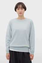 【マーガレットハウエル/MARGARET HOWELL】のWOOL COTTON KNITWEAR ブルー|ID: prp329100004876734 ipo3291000000036375316