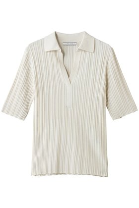 【ベイジ,/BEIGE,】 LABRADO(ラブラド)/ランダムリブ スキッパーニット人気、トレンドファッション・服の通販 founy(ファニー) ファッション Fashion レディースファッション Fashion for Women トップス・カットソー Cut & Sew Tops ニット Knit Tops & Sweaters カジュアルプルオーバー・ニットトップス Pullovers & Knit Tops / Casual Pullovers シンプル Simple, Minimal スキッパー Skipper, Open Collar スリーブ Sleeve, Long Sleeve / Short Sleeve ハーフ Half, Half-Length 夏 Summer 新作・新入荷 New Arrivals / New In 春 Spring S/S・春夏 SS, Spring/Summer, Warm Season |ID:prp329100004876741