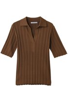 【ベイジ,/BEIGE,】のLABRADO(ラブラド)/ランダムリブ スキッパーニット 人気、トレンドファッション・服の通販 founy(ファニー) ファッション Fashion レディースファッション Fashion for Women トップス・カットソー Cut & Sew Tops ニット Knit Tops & Sweaters カジュアルプルオーバー・ニットトップス Pullovers & Knit Tops / Casual Pullovers シンプル Simple, Minimal スキッパー Skipper, Open Collar スリーブ Sleeve, Long Sleeve / Short Sleeve ハーフ Half, Half-Length 夏 Summer 新作・新入荷 New Arrivals / New In 春 Spring S/S・春夏 SS, Spring/Summer, Warm Season thumbnail Brown|ID: prp329100004876741 ipo3291000000036375359