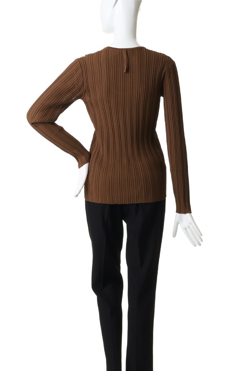 【ベイジ,/BEIGE,】のLABRADO(ラブラド)/ランダムリブ Uネックニット 人気、トレンドファッション・服の通販 founy(ファニー) 　ファッション　Fashion　レディースファッション　Fashion for Women　トップス・カットソー　Cut & Sew Tops　ニット　Knit Tops & Sweaters　カジュアルプルオーバー・ニットトップス　Pullovers & Knit Tops / Casual Pullovers　インナー　Innerwear　スリーブ　Sleeve, Long Sleeve / Short Sleeve　ロング　Long, Long-Length　夏　Summer　新作・新入荷　New Arrivals / New In　春　Spring　S/S・春夏　SS, Spring/Summer, Warm Season　other-4|ID: prp329100004876743 ipo3291000000036375379