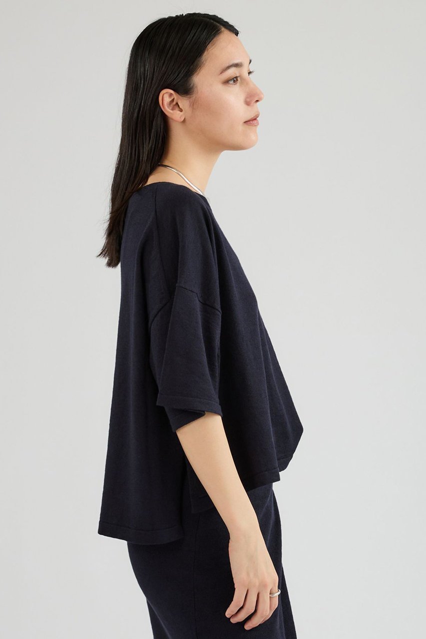 【カオス/Chaos】のマーレニット 人気、トレンドファッション・服の通販 founy(ファニー) 　ファッション　Fashion　レディースファッション　Fashion for Women　トップス・カットソー　Cut & Sew Tops　ニット　Knit Tops & Sweaters　カジュアルプルオーバー・ニットトップス　Pullovers & Knit Tops / Casual Pullovers　スリーブ　Sleeve, Long Sleeve / Short Sleeve　セットアップ　Set-Up, Coordinated Outfit　デコルテ　Décolleté, Neckline　ハーフ　Half, Half-Length　ラップ　Wrap, Wrap Design　リネン　Linen, Linen Fabric　リボン　Ribbon, Bow　新作・新入荷　New Arrivals / New In　other-3|ID: prp329100004876754 ipo3291000000036375463