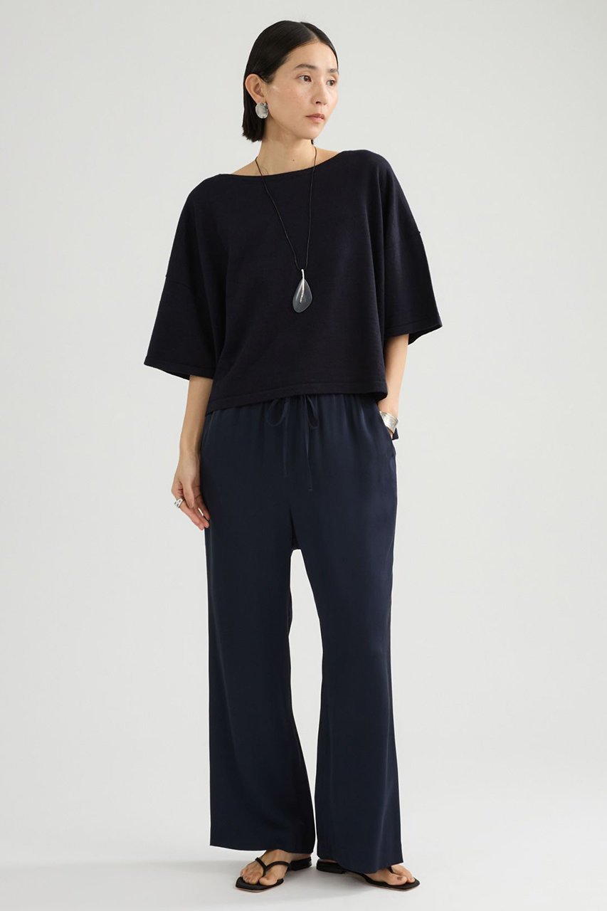 【カオス/Chaos】のマーレニット 人気、トレンドファッション・服の通販 founy(ファニー) 　ファッション　Fashion　レディースファッション　Fashion for Women　トップス・カットソー　Cut & Sew Tops　ニット　Knit Tops & Sweaters　カジュアルプルオーバー・ニットトップス　Pullovers & Knit Tops / Casual Pullovers　スリーブ　Sleeve, Long Sleeve / Short Sleeve　セットアップ　Set-Up, Coordinated Outfit　デコルテ　Décolleté, Neckline　ハーフ　Half, Half-Length　ラップ　Wrap, Wrap Design　リネン　Linen, Linen Fabric　リボン　Ribbon, Bow　新作・新入荷　New Arrivals / New In　other-8|ID: prp329100004876754 ipo3291000000036375474