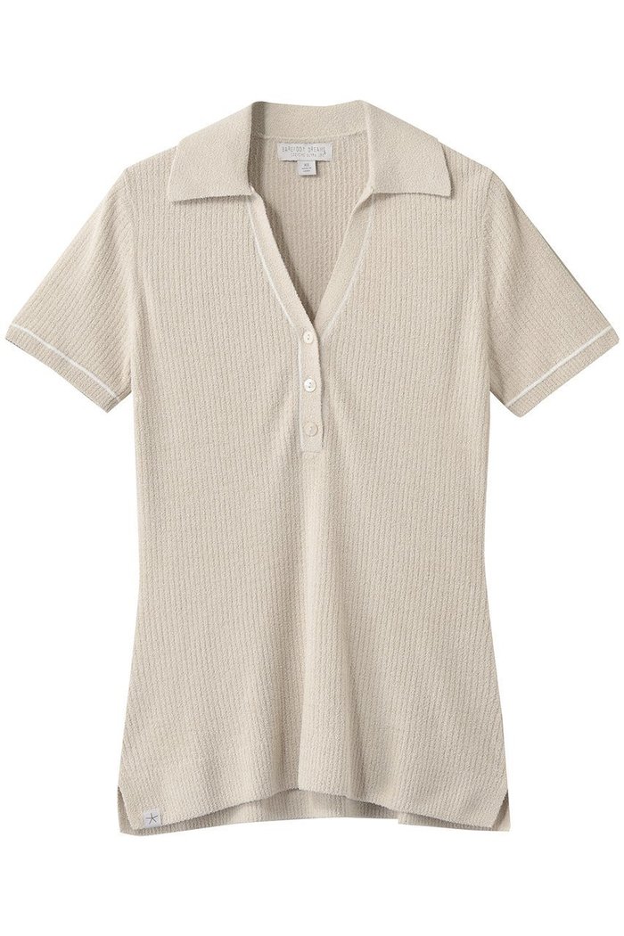 【ベアフット ドリームズ/BAREFOOT DREAMS】のコージーシックウルトラライト ストライプ リブヘンリーネックプルオーバー インテリア・キッズ・メンズ・レディースファッション・服の通販 founy(ファニー) https://founy.com/ ファッション Fashion レディースファッション Fashion for Women トップス・カットソー Cut & Sew Tops ニット Knit Tops & Sweaters カジュアルプルオーバー・ニットトップス Pullovers & Knit Tops / Casual Pullovers ストライプ Stripe, Striped Pattern スポーティ Sporty, Casual Athletic エレガント 上品 Elegant 夏 Summer 新作・新入荷 New Arrivals / New In |ID: prp329100004876755 ipo3291000000036375475