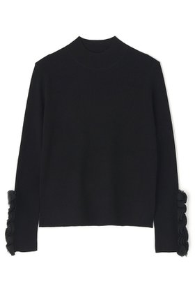 【アドーア/ADORE】 スポンディッシュフリルニット人気、トレンドファッション・服の通販 founy(ファニー) ファッション Fashion レディースファッション Fashion for Women トップス・カットソー Cut & Sew Tops ニット Knit Tops & Sweaters カジュアルプルオーバー・ニットトップス Pullovers & Knit Tops / Casual Pullovers シアー Sheer, See-Through シンプル Simple, Minimal ストレッチ Stretch, Stretchy Fabric タートル Turtleneck, Turtle Collar フリル Frill, Ruffle 新作・新入荷 New Arrivals / New In |ID:prp329100004876757