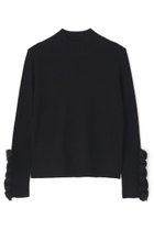 【アドーア/ADORE】のスポンディッシュフリルニット 人気、トレンドファッション・服の通販 founy(ファニー) ファッション Fashion レディースファッション Fashion for Women トップス・カットソー Cut & Sew Tops ニット Knit Tops & Sweaters カジュアルプルオーバー・ニットトップス Pullovers & Knit Tops / Casual Pullovers シアー Sheer, See-Through シンプル Simple, Minimal ストレッチ Stretch, Stretchy Fabric タートル Turtleneck, Turtle Collar フリル Frill, Ruffle 新作・新入荷 New Arrivals / New In thumbnail ブラック|ID: prp329100004876758 ipo3291000000036375497