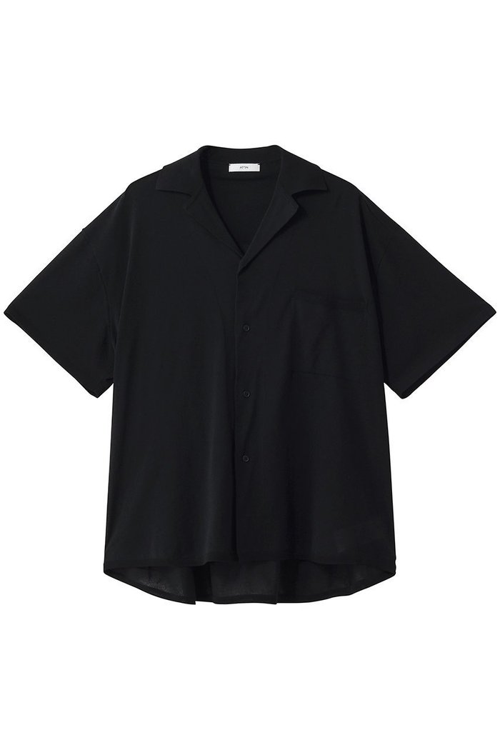 【エイトン/ATON】のHIGH TWIST コットン ニット シャツ インテリア・キッズ・メンズ・レディースファッション・服の通販 founy(ファニー) https://founy.com/ ファッション Fashion レディースファッション Fashion for Women トップス・カットソー Cut & Sew Tops ニット Knit Tops & Sweaters シャツ・ブラウス・オフィスカジュアル Elegant Blouses & Button-Ups カジュアルプルオーバー・ニットトップス Pullovers & Knit Tops / Casual Pullovers ドレープ Drape, Draping Fabric ボトム Bottoms, Lower Wear ポケット Pocket, Pocket Detail ヨーク Yoke, Yoke Design 吸水 Absorbent, Quick-Dry 夏 Summer 新作・新入荷 New Arrivals / New In 羽織 Haori, Light Jacket |ID: prp329100004876759 ipo3291000000036375505