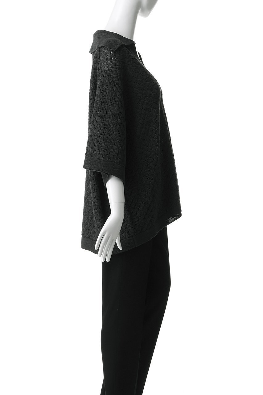 【リムアーク/RIM.ARK】のSkipper knit PO/プルオーバー 大人の最旬トレンドファッション＆コーディネート founy(ファウニー) 　ファッション　Fashion　レディースファッション　Fashion for Women　トップス・カットソー　Cut & Sew Tops　ニット　Knit Tops & Sweaters　カジュアルプルオーバー・ニットトップス　Pullovers & Knit Tops / Casual Pullovers　インナー　Innerwear　サテン　Satin, Glossy Fabric　サマー　Summer, Summer Style　スキッパー　Skipper, Open Collar　スラックス　Slacks, Dress Pants　バランス　Balance, Style Balance　マニッシュ　Mannish, Boyish　メンズ　Men's, Menswear　レース　Lace, Lace Fabric　other-3|ID: prp329100004876761 ipo3291000000036887712