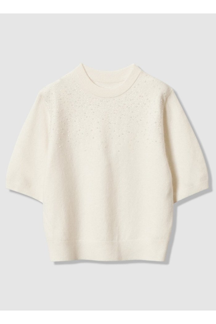 【アナイ/ANAYI】のリップルビーズ プルオーバー インテリア・キッズ・メンズ・レディースファッション・服の通販 founy(ファウニー) https://founy.com/ ファッション Fashion レディースファッション Fashion for Women トップス・カットソー Cut & Sew Tops ニット Knit Tops & Sweaters カジュアルプルオーバー・ニットトップス Pullovers & Knit Tops / Casual Pullovers おすすめ Recommended / Our Picks アンサンブル Ensemble Set カーディガン Cardigan, Knitwear エレガント 上品 Elegant |ID: prp329100004876763 ipo3291000000036694883