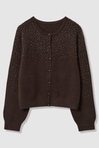 【アナイ/ANAYI】のリップルビーズ カーディガン 大人の最旬トレンドファッション＆コーディネート founy(ファウニー) ファッション Fashion レディースファッション Fashion for Women トップス・カットソー Cut & Sew Tops ニット Knit Tops & Sweaters カーディガン・羽織り Layered Style Cardigans アンサンブル Ensemble Set カーディガン Cardigan, Knitwear コンパクト Compact, Small Size ボトム Bottoms, Lower Wear エレガント 上品 Elegant thumbnail ブラウン|ID: prp329100004876766 ipo3291000000036744559