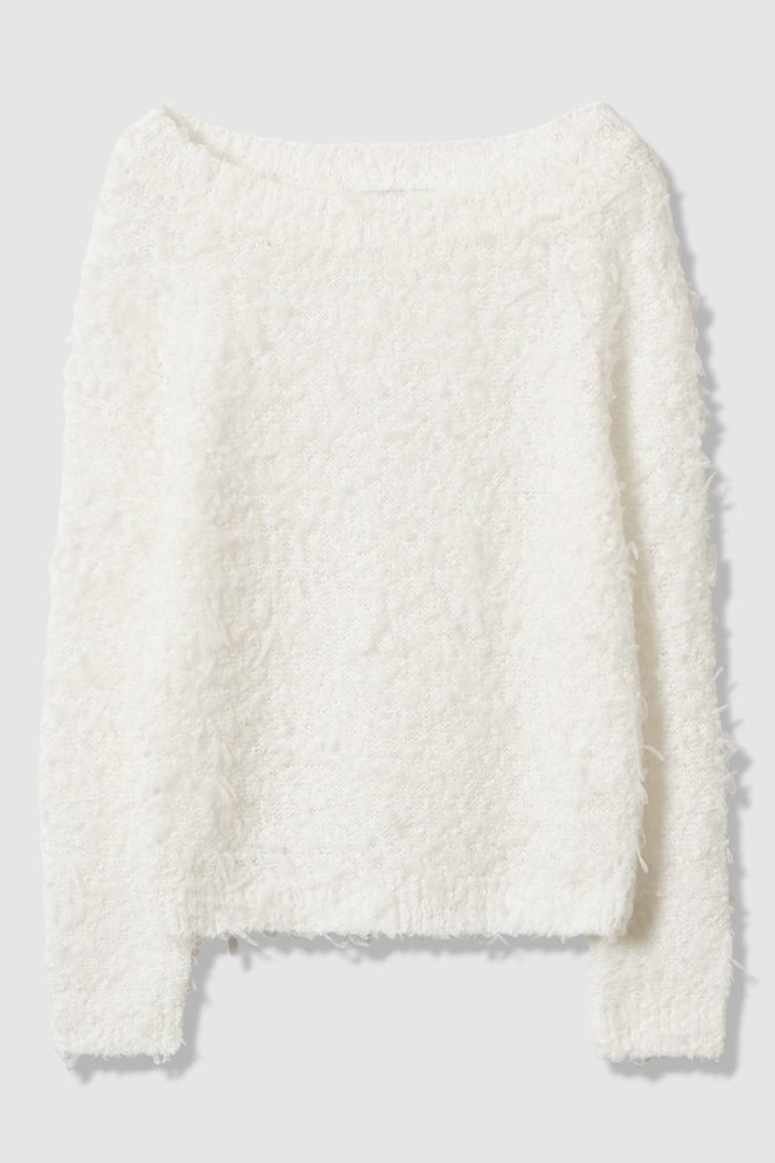 【アナイ/ANAYI】のチュールシャギーオフショルダー プルオーバー インテリア・キッズ・メンズ・レディースファッション・服の通販 founy(ファニー) https://founy.com/ ファッション Fashion レディースファッション Fashion for Women トップス・カットソー Cut & Sew Tops ニット Knit Tops & Sweaters カジュアルプルオーバー・ニットトップス Pullovers & Knit Tops / Casual Pullovers |ID: prp329100004876770 ipo3291000000036375600