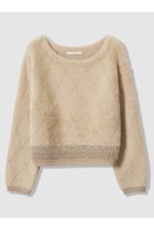 【アナイ/ANAYI】のフェザージャガードビジュー プルオーバー ベージュ|ID: prp329100004876778 ipo3291000000036375671