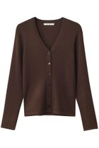 【アナイ/ANAYI】のアセテートポリエステルVカーディガン ブラウン|ID: prp329100004876786 ipo3291000000036640361