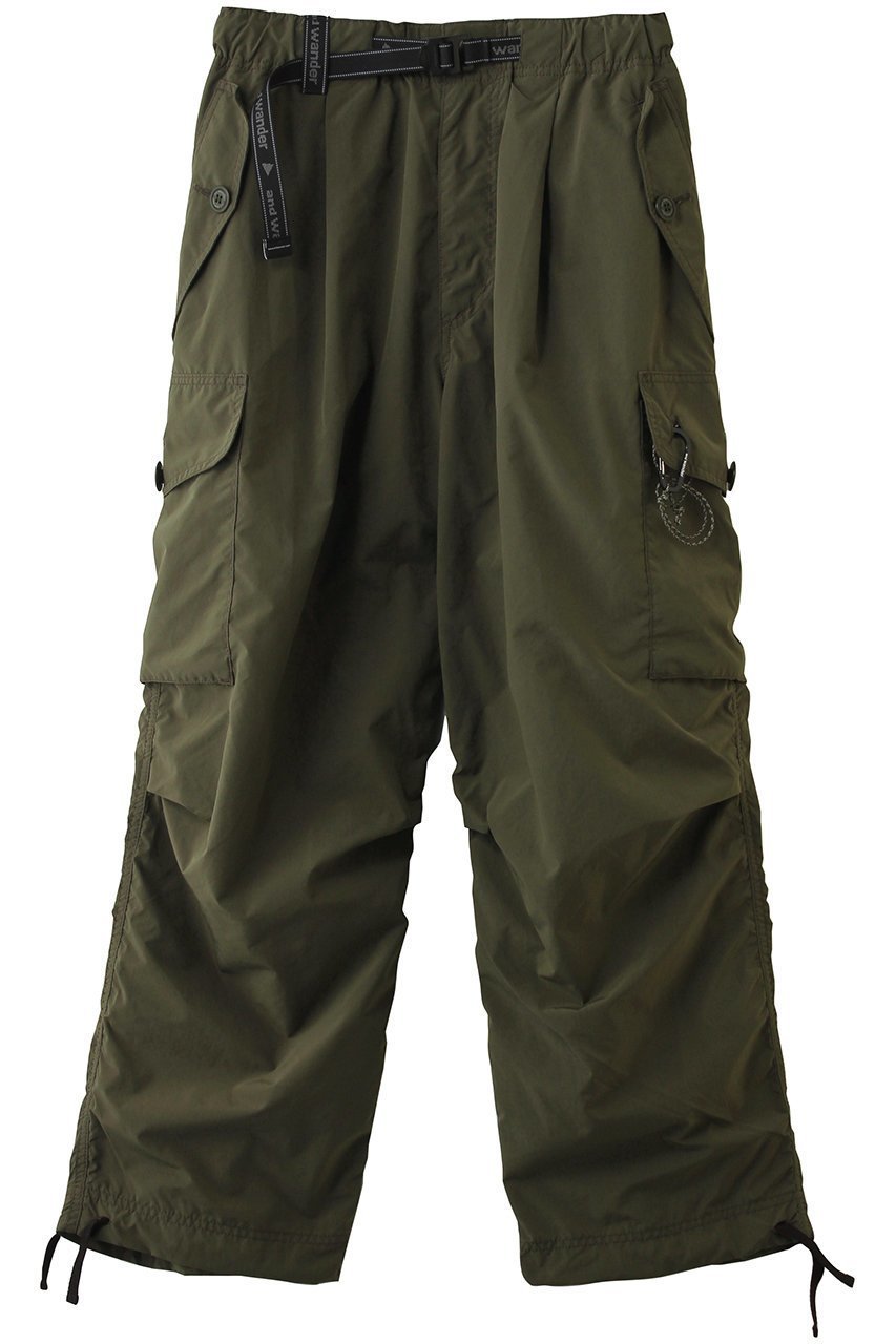 【アンドワンダー/and wander / MEN】の【MEN】オーバーサイズ カーゴ パンツ インテリア・キッズ・メンズ・レディースファッション・服の通販 founy(ファウニー) 　ファッション　Fashion　メンズファッション　Fashion for Men　ボトムス　Bottoms　アウトドア　Outdoor Clothing　カーゴパンツ　Cargo Pants, Utility Pants　軽量　Lightweight, Ultra Light　カーキ|ID: prp329100004876800 ipo3291000000036958425