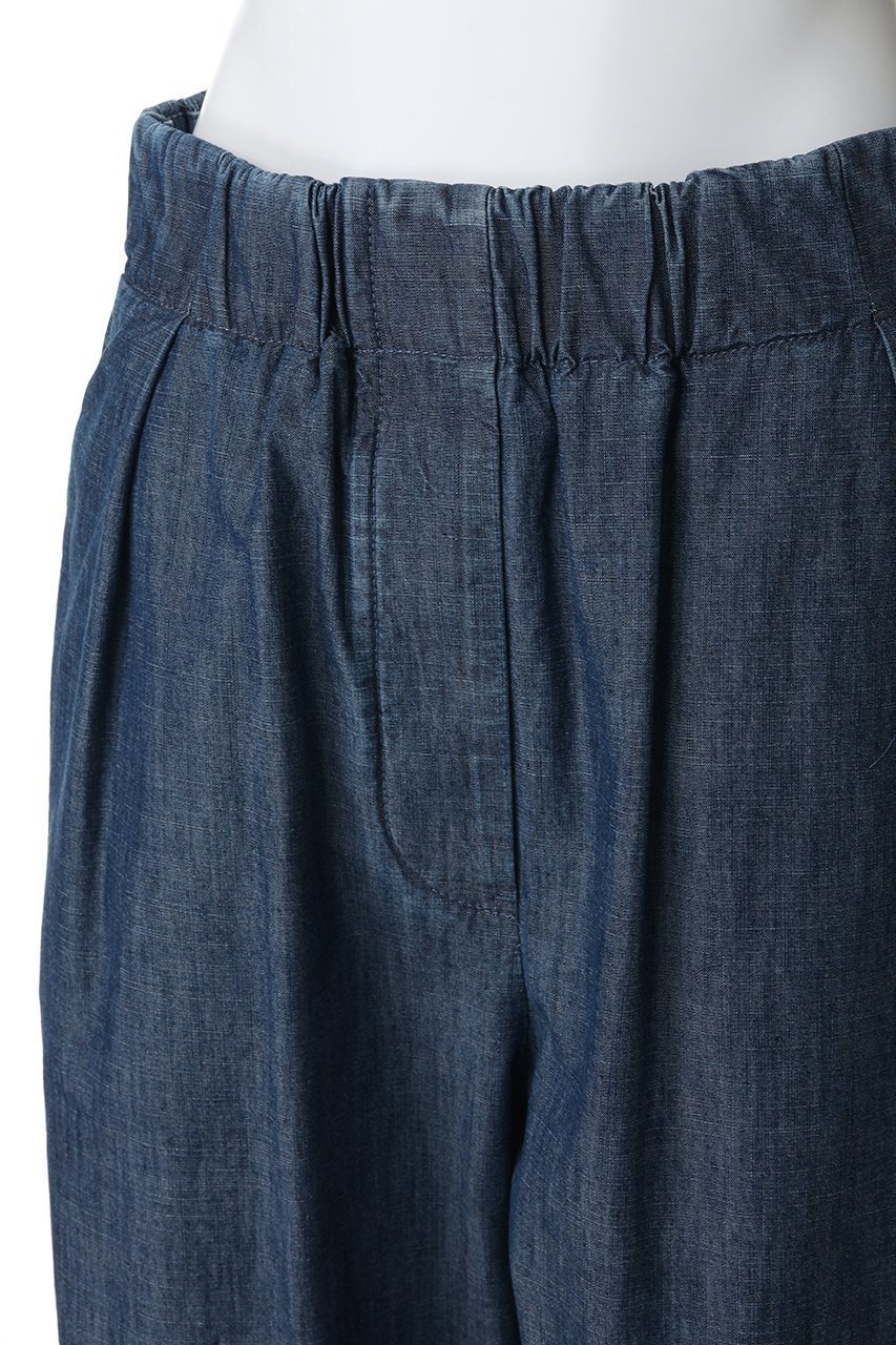 【ジル サンダー/JIL SANDER】のコットン シャンブレー パンツ 大人の最旬トレンドファッション＆コーディネート founy(ファウニー) 　ファッション　Fashion　レディースファッション　Fashion for Women　パンツ　Pants & Trousers　デニムパンツ・ジーンズ・美脚デニム　Denim Jeans & Pants　シャンブレー　Chambray, Denim-Like Fabric　デニム　Denim, Jeans Material　ロング　Long, Long-Length　ワイド　Wide, Wide Fit　other-5|ID: prp329100004876804 ipo3291000000036887740