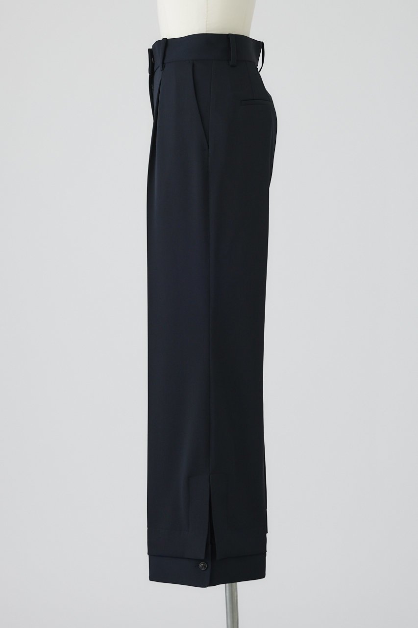 【リムアーク/RIM.ARK】の【3/18 10:00販売開始】Cuff detail straight PT/パンツ 人気、トレンドファッション・服の通販 founy(ファニー) 　ファッション　Fashion　レディースファッション　Fashion for Women　パンツ　Pants & Trousers　エレガント 上品　Elegant　カフス　Cuff Design　シンプル　Simple, Minimal　ツイル　Twist, Twisted Detail　ボトム　Bottoms, Lower Wear　other-3|ID: prp329100004876805 ipo3291000000036375873