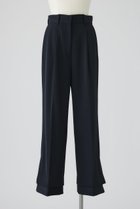 【リムアーク/RIM.ARK】の【3/18 10:00販売開始】Cuff detail straight PT/パンツ 人気、トレンドファッション・服の通販 founy(ファニー) ファッション Fashion レディースファッション Fashion for Women パンツ Pants & Trousers エレガント 上品 Elegant カフス Cuff Design シンプル Simple, Minimal ツイル Twist, Twisted Detail ボトム Bottoms, Lower Wear thumbnail ネイビー|ID: prp329100004876806 ipo3291000000036375870