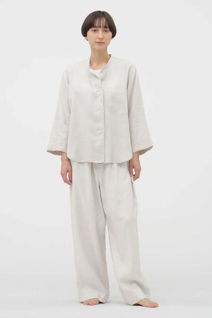 【マーガレットハウエル/MARGARET HOWELL】のBRUSHED LINEN TWILL TROUSERS インテリア・キッズ・メンズ・レディースファッション・服の通販 founy(ファニー) https://founy.com/ ファッション Fashion レディースファッション Fashion for Women パンツ Pants & Trousers おすすめ Recommended / Our Picks ストレート Straight, Straight Cut セットアップ Set-Up, Coordinated Outfit パジャマ Pajamas, Sleepwear メンズ Men's, Menswear リネン Linen, Linen Fabric リラックス Relax, Relaxed Fit |ID: prp329100004876809 ipo3291000000036887741