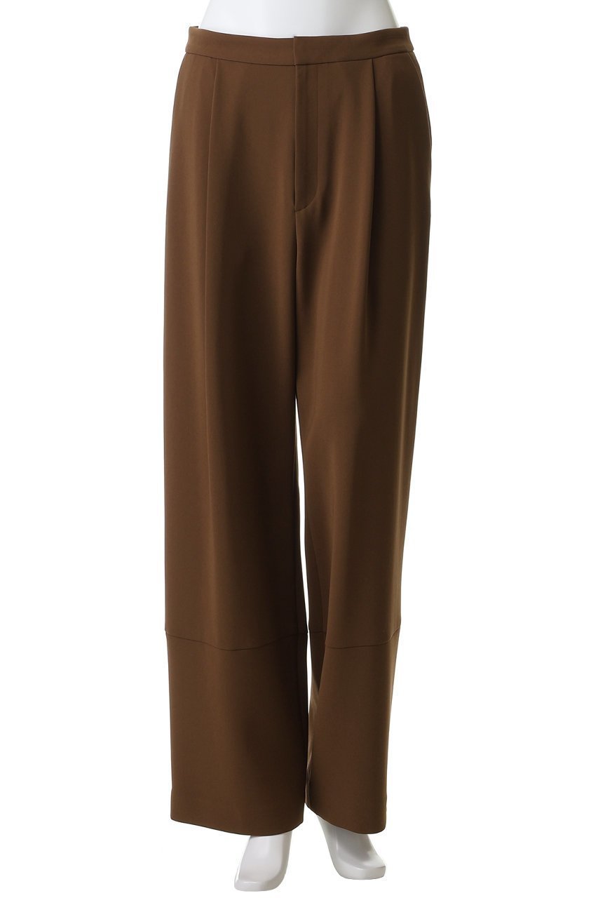 【ベイジ,/BEIGE,】のGYPSUM(ジプサム)/シルキータッチ セミワイドタックパンツ 大人の最旬トレンドファッション＆コーディネート founy(ファウニー) 　ファッション　Fashion　レディースファッション　Fashion for Women　パンツ　Pants & Trousers　おすすめ　Recommended / Our Picks　ジャケット　Jacket, Outerwear　ストレート　Straight, Straight Cut　セットアップ　Set-Up, Coordinated Outfit　ロング　Long, Long-Length　ワイド　Wide, Wide Fit　other-2|ID: prp329100004876822 ipo3291000000036887754