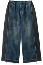 【メゾンスペシャル/MAISON SPECIAL】の【UNISEX】ドッキングデニム バギーパンツ 人気、トレンドファッション・服の通販 founy(ファニー) ファッション Fashion レディースファッション Fashion for Women パンツ Pants & Trousers ユニセックス Unisex, Genderless カットオフ Cut-Off Design スラックス Slacks, Dress Pants デニム Denim, Jeans Material ドッキング Docking, Mixed Material フロント Front, Front Design ミックス Mix, Mixed Style 新作・新入荷 New Arrivals / New In thumbnail NVY(ネイビー)|ID: prp329100004876825 ipo3291000000036376026